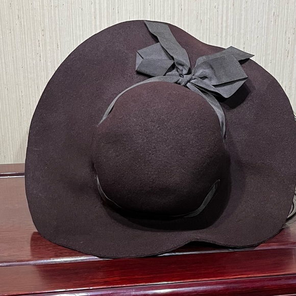 NWT Jessica Simpson brown Wool hat - Picture 4 of 5